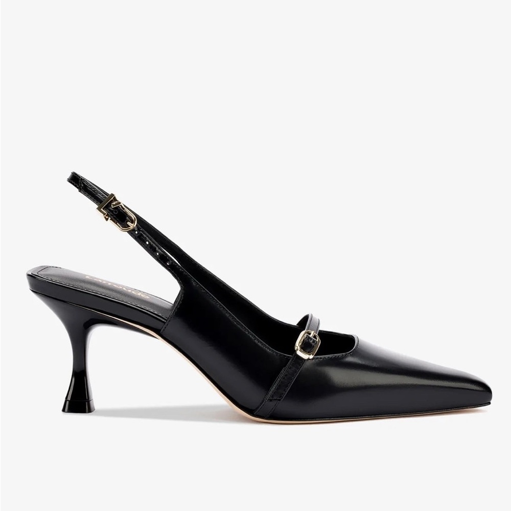 Larroude Ines Black Heels